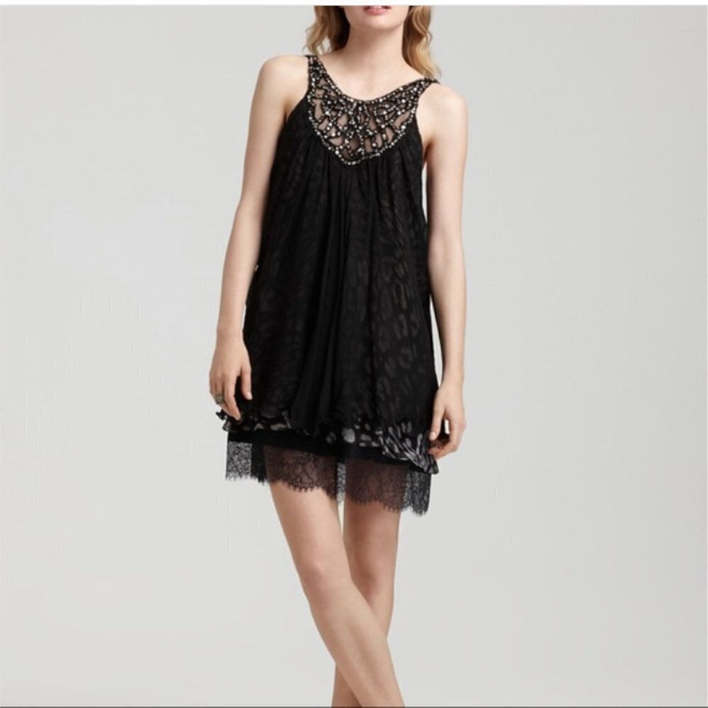 BCBGMaxazria Silk "Anika" Dress - Size 8